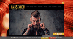 Desktop Screenshot of hairstation.be